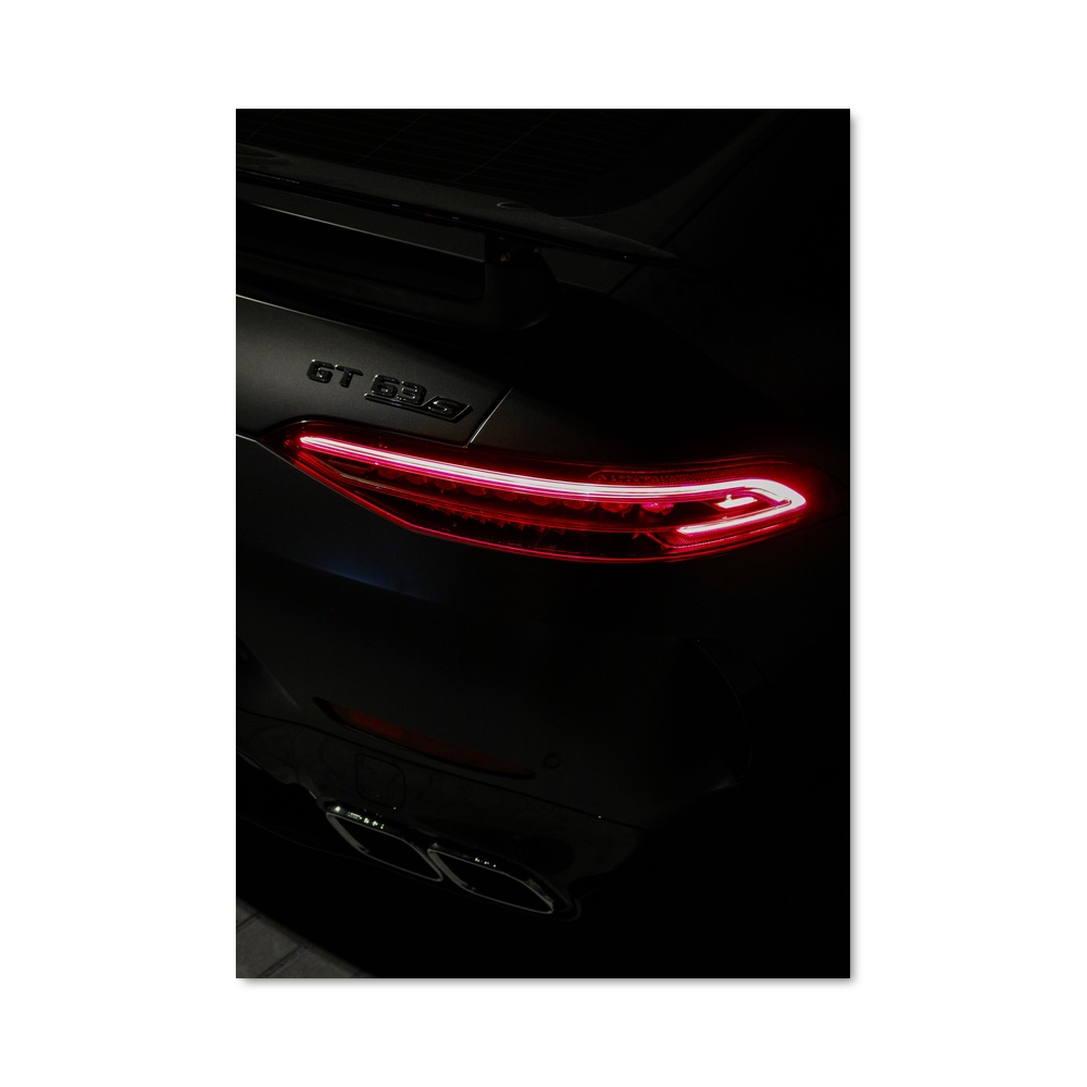 Poster magnifique Amg gt